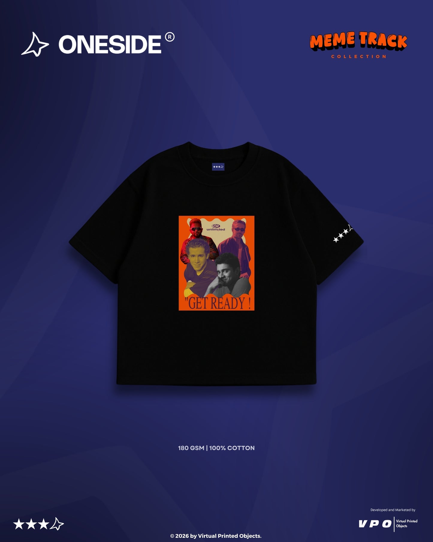 S2UNLIMITED GETREADY OVERSIZED TEE