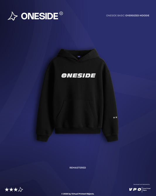 ONESIDE BASIC UNISEX OVERSIZED HOODIE